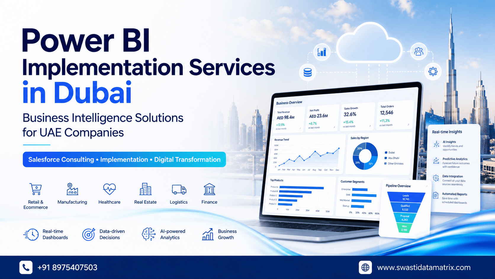 Power BI Implementation Services Dubai | UAE BI Solutions