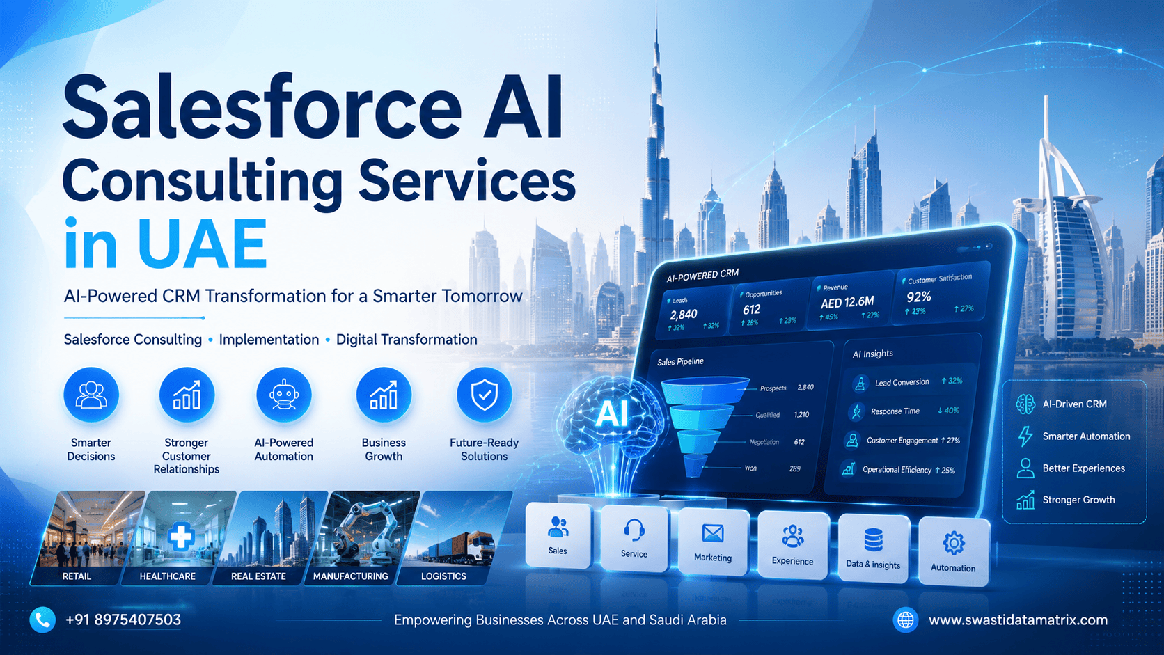Salesforce AI Consulting Services in UAE: Complete Guide to AI-Powered CRM Transformation (2026)
